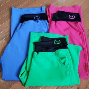 Yoga pant scrub bottoms